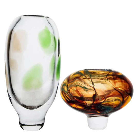 High Quality Handmade Home Decor Glass Flower Vase Interior Design Centerpiece