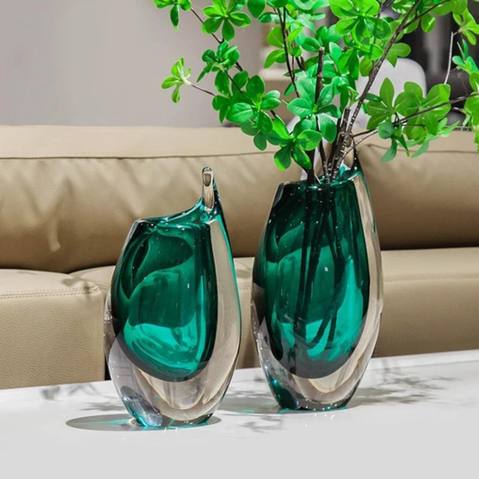 Luxus Moderne Stil Vase – Handgeblasenes Murano Glas