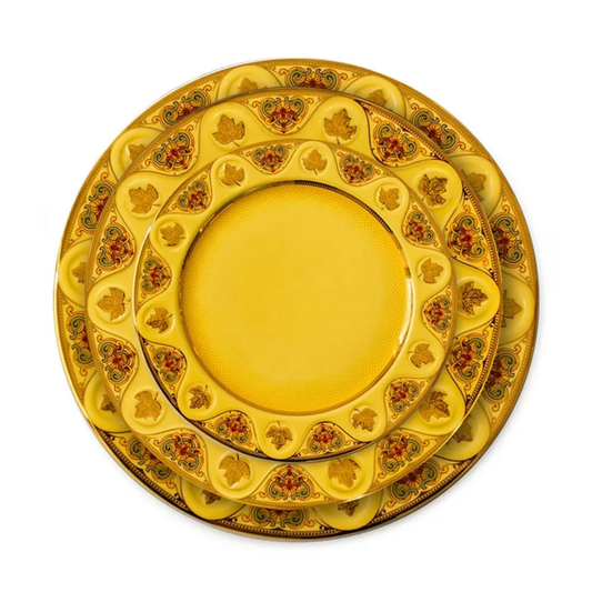 Nordic Luxus Bone China Geschirr Set mit Goldrand