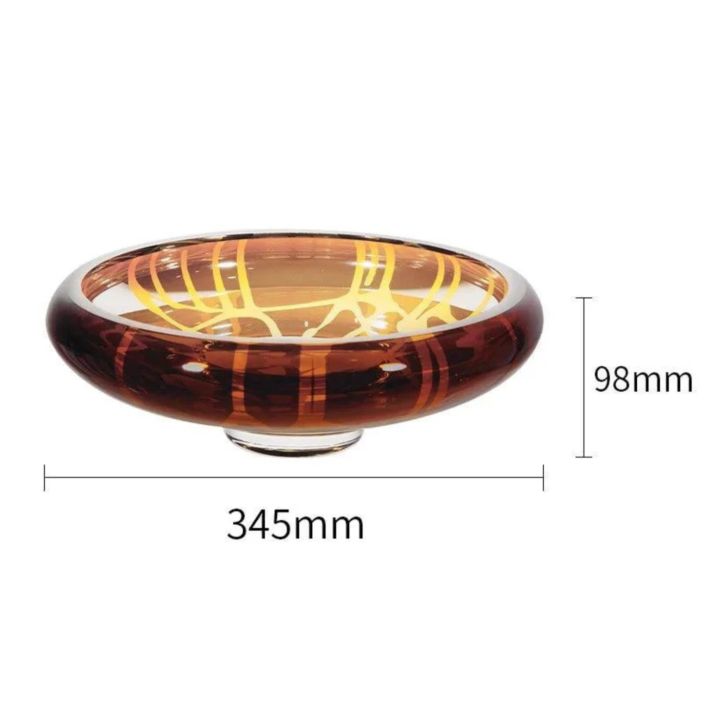 Luxus Kristallglas Centerpiece