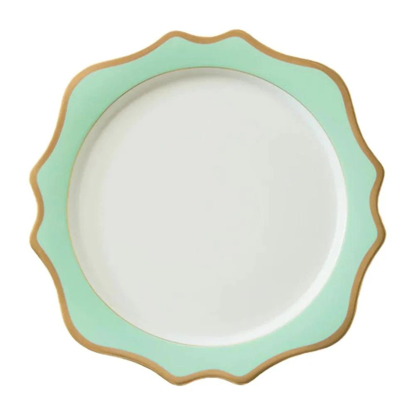 Luxuriöses Sonnenblumen Design mit Goldrand 4tlg