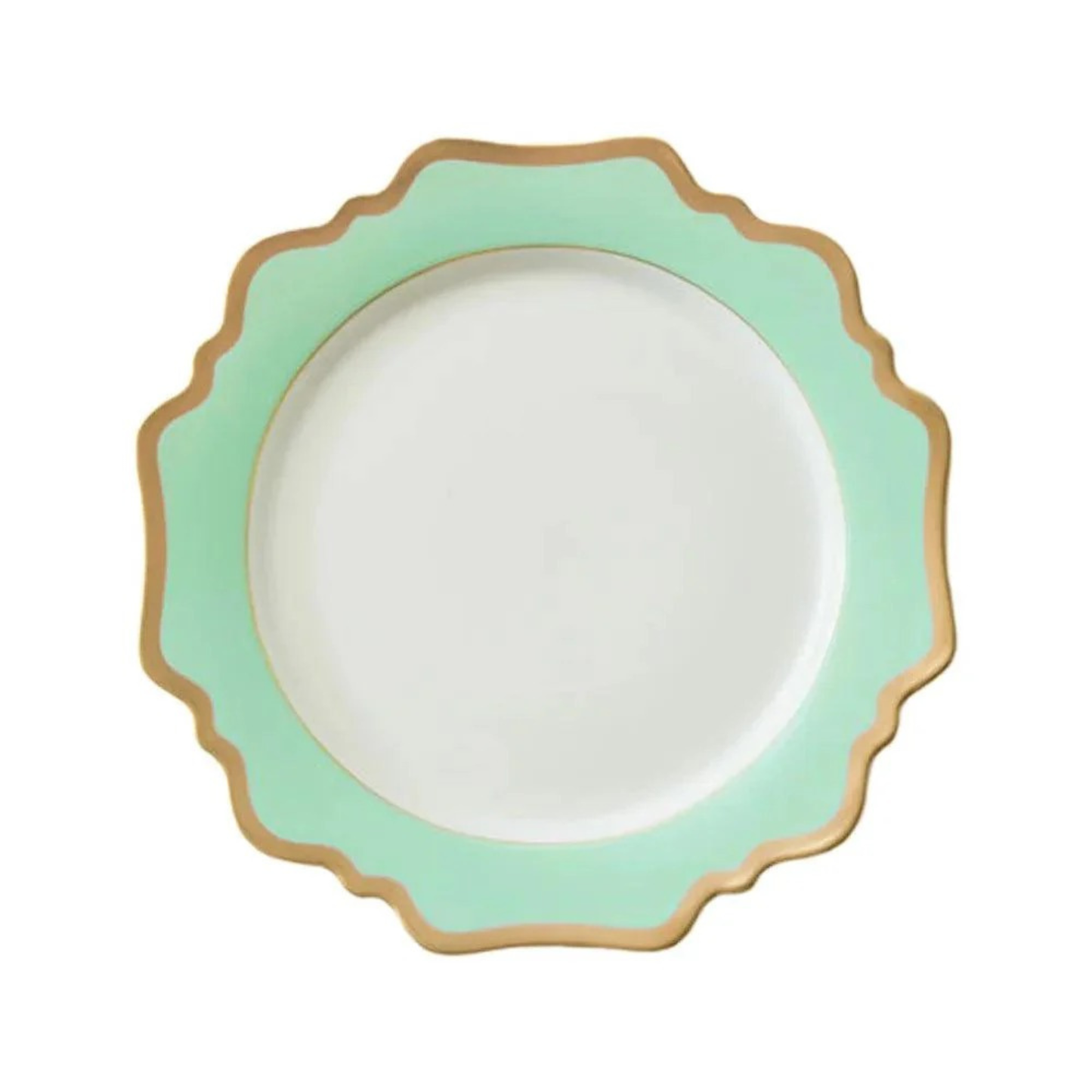 Luxuriöses Sonnenblumen Design mit Goldrand 4tlg