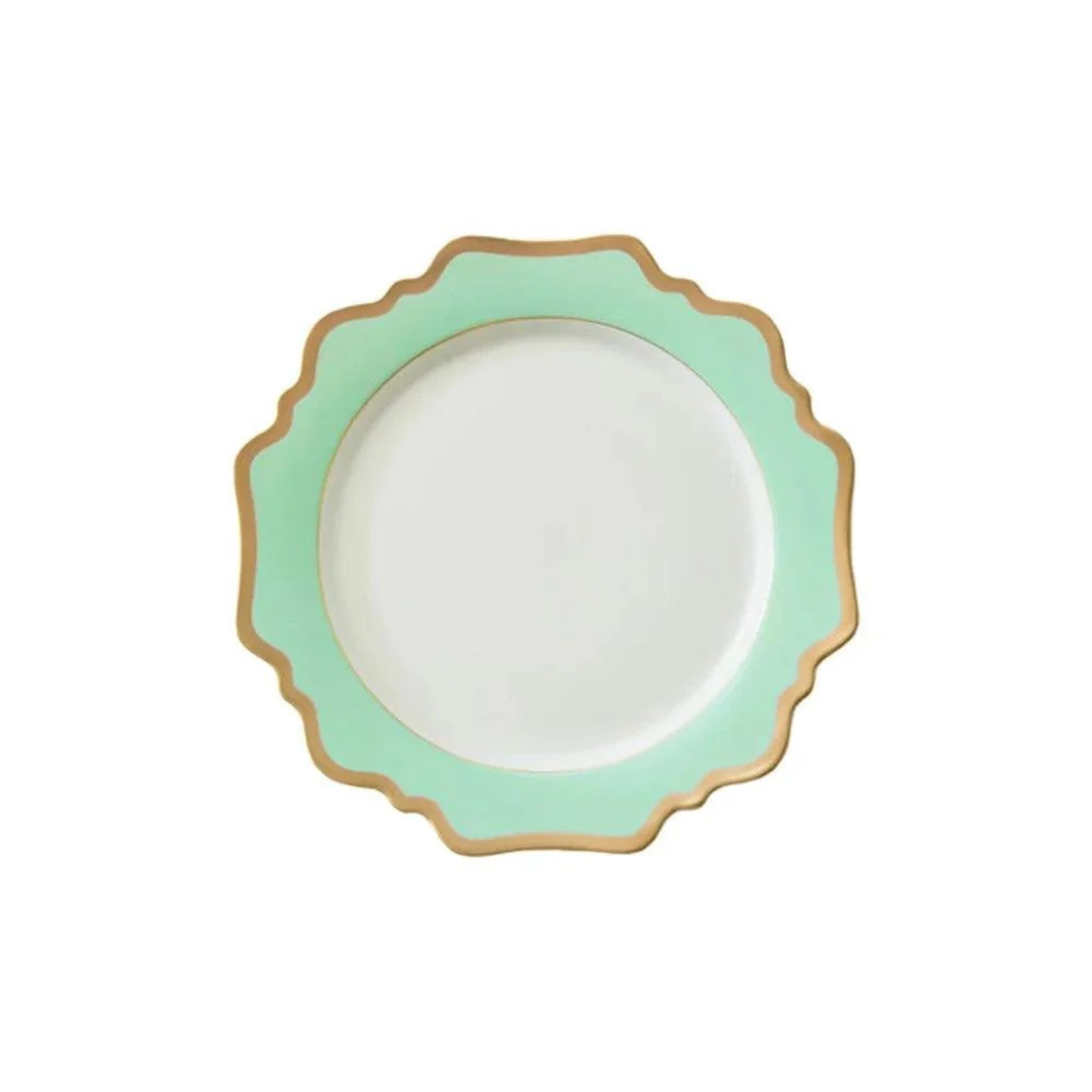 Luxuriöses Sonnenblumen Design mit Goldrand 4tlg