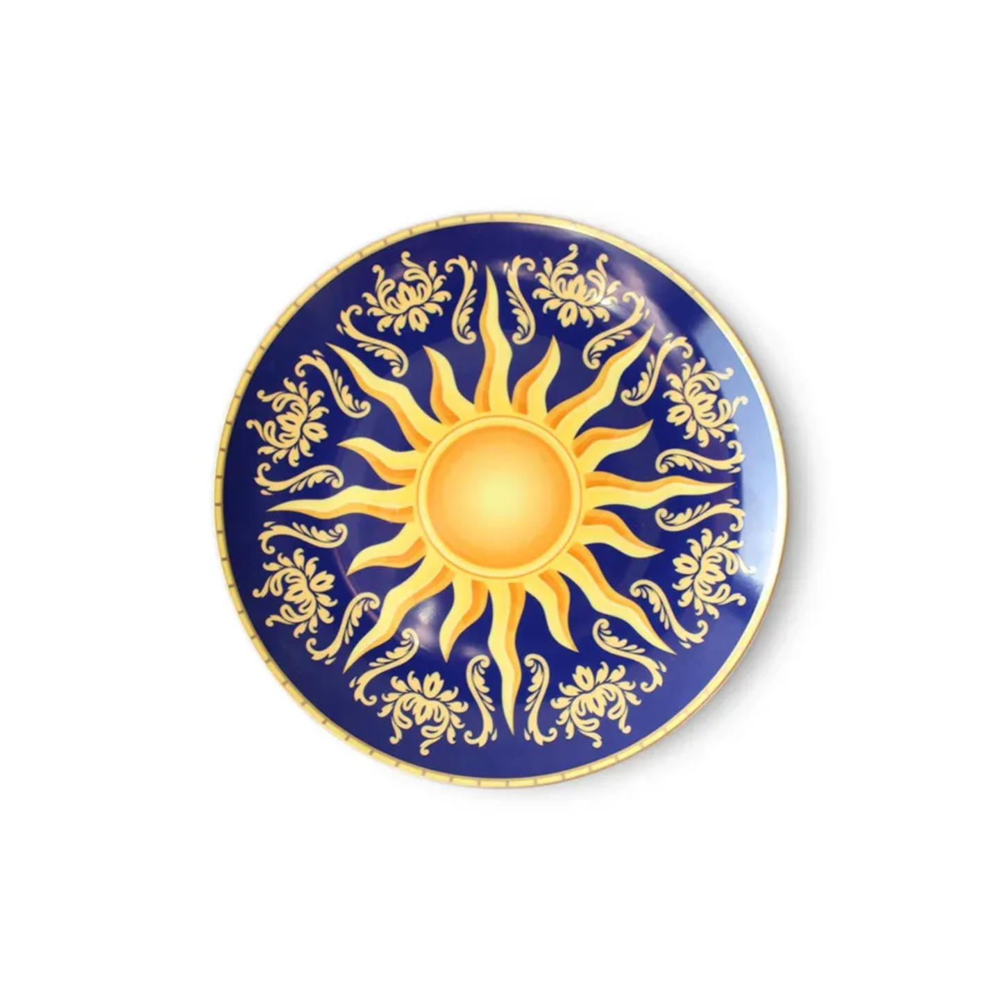 Royal Blau-Gold Sonnen Bone China Geschirrset
