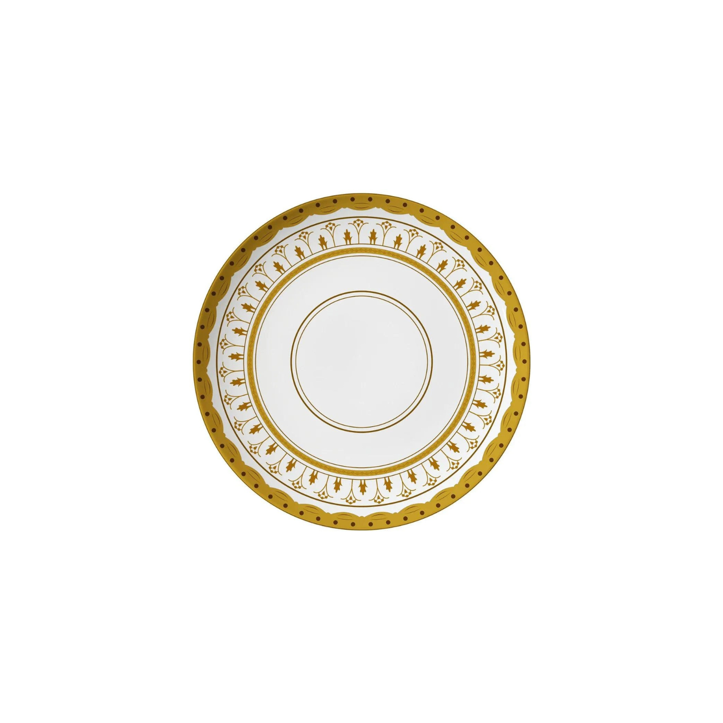 Luxuriöses Nordic Gold Bone China Geschirrset