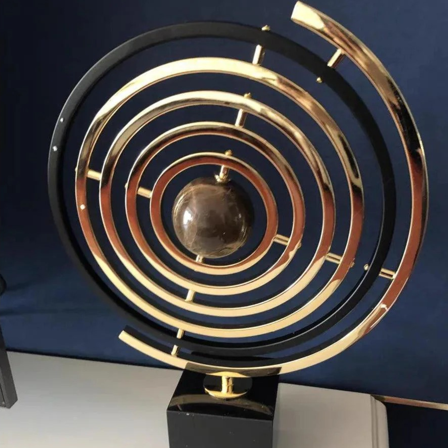 Moderne Drehbare Globus-Dekoration