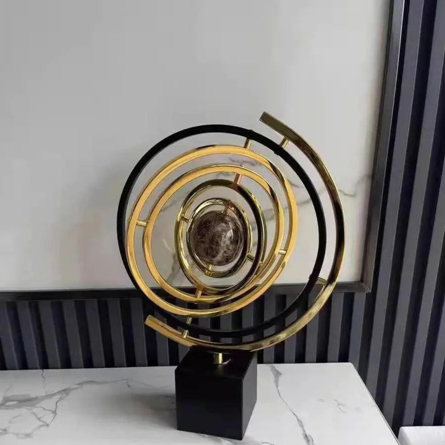 Moderne Drehbare Globus-Dekoration