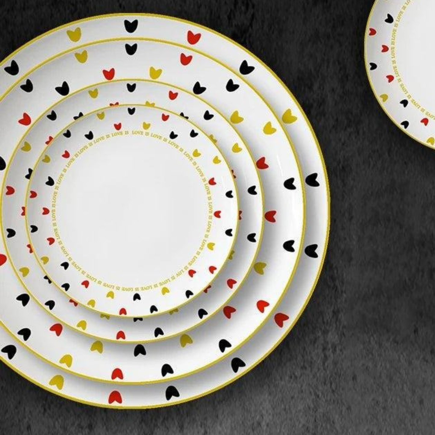Luxuriöses Phnom Penh Bone China Geschirrset