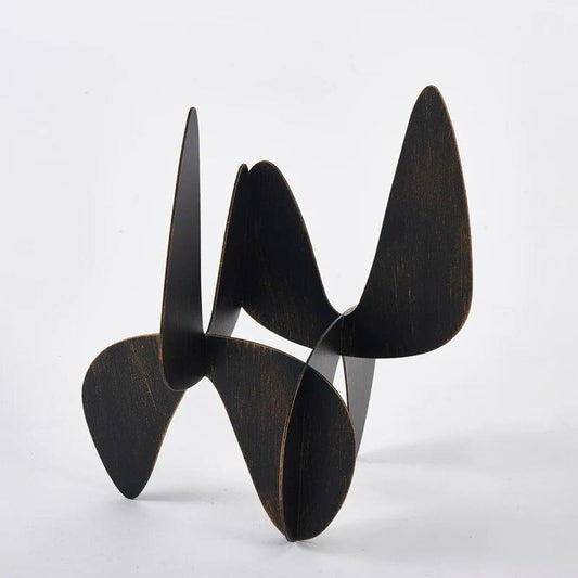 Antike Eisenfigur Vogel – Luxuriöse Metall - Dekoration - Quality Elegance