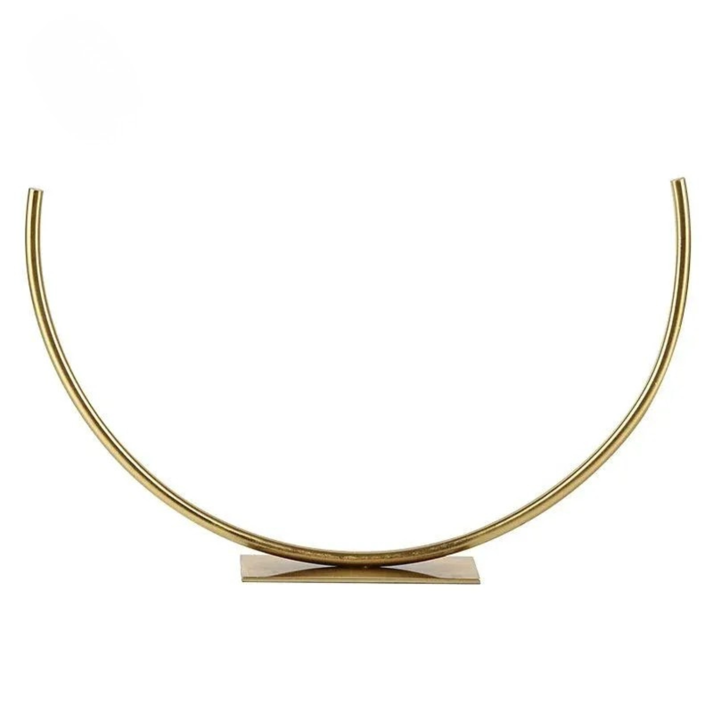 Luxus Halbkreis Metall Dekorobjekt – Italienisches Design