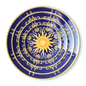 Royal Blau-Gold Sonnen Bone China Geschirrset