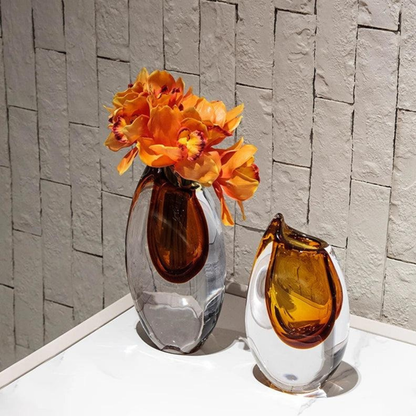 Luxus Moderne Stil Vase – Handgeblasenes Murano Glas