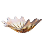Nordic Modern Große Amber Oval Glas Schale