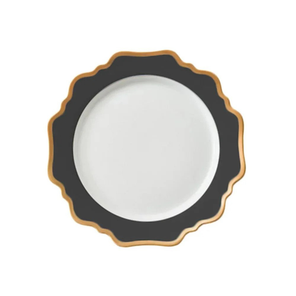 Black Gold Edged Design Geschirrset