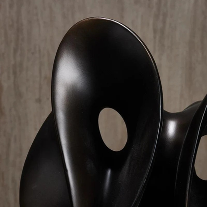 Exklusive Abstrakte Luxus-Skulptur – Handgefertigtes aus Resin