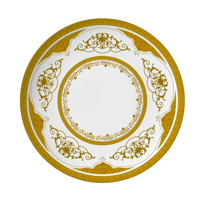 Luxuriöses Nordic Gold Bone China Geschirrset