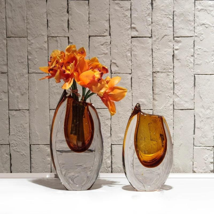 Luxus Moderne Stil Vase – Handgeblasenes Murano Glas