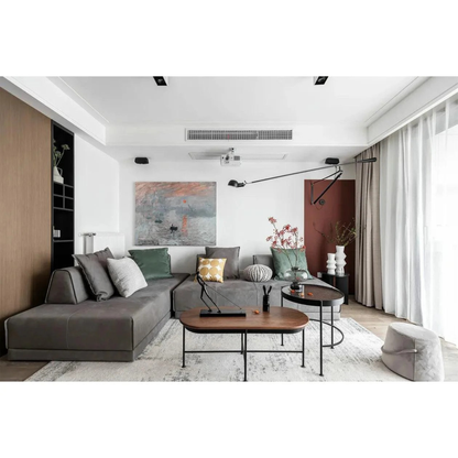 Handgefertigte Dunkelbronze-Metallskulptur