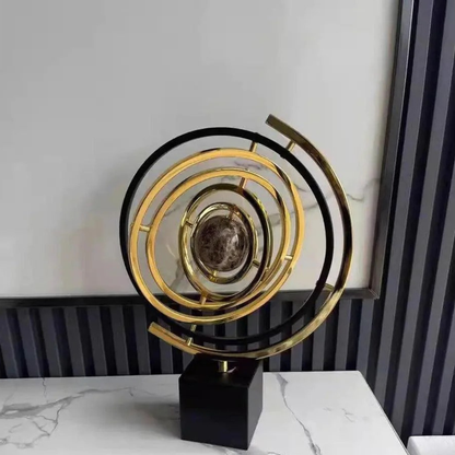 Moderne Drehbare Globus-Dekoration