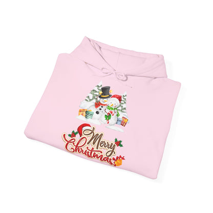 Merry Christmas Hoodie Schneemann Paar Unisex