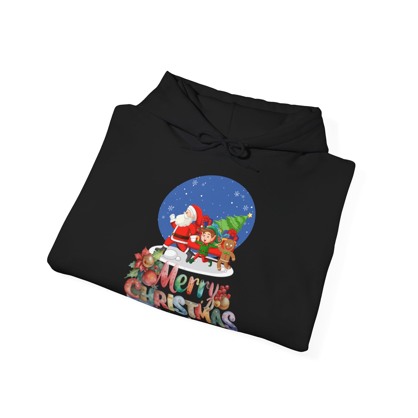 Merry Christmas Hoodie Santa & Elf Unisex