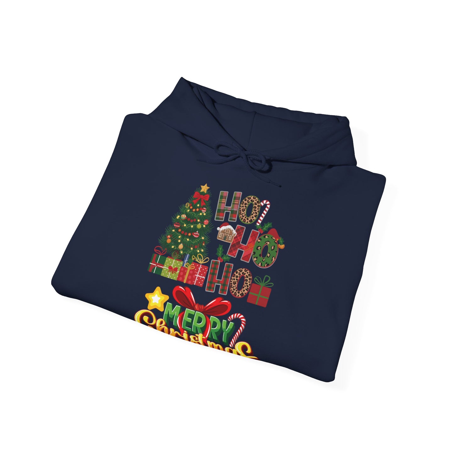 Ho Ho Ho Merry Christmas Hoodie Sweatshirt – Festlicher Winterpullover