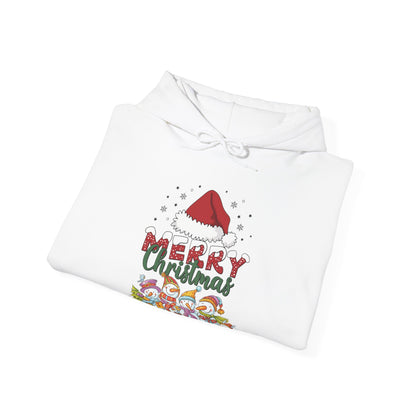 Merry Christmas Hoodie Sweatshirt – Winter Pullover Unisex
