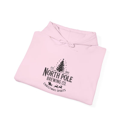 North Pole Brewing Co Weihnachten Hoodie Unisex Christmas Pullover
