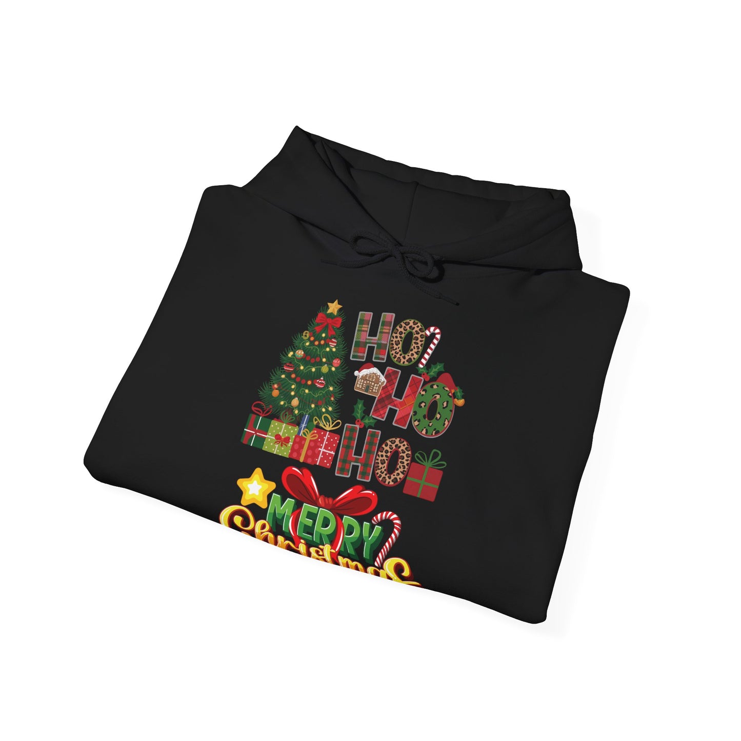Ho Ho Ho Merry Christmas Hoodie Sweatshirt – Festlicher Winterpullover