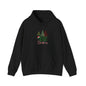 Merry Christmas Hoodie Unisex Trees Graphic Festive Look