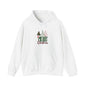 Merry Christmas Hoodie Unisex Trees Graphic Festive Look