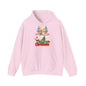 Merry Christmas Hoodie Unisex Santa Candy House Design