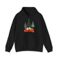 Merry Christmas Hoodie Weihnachtsfiguren & Tannenbaum Unisex