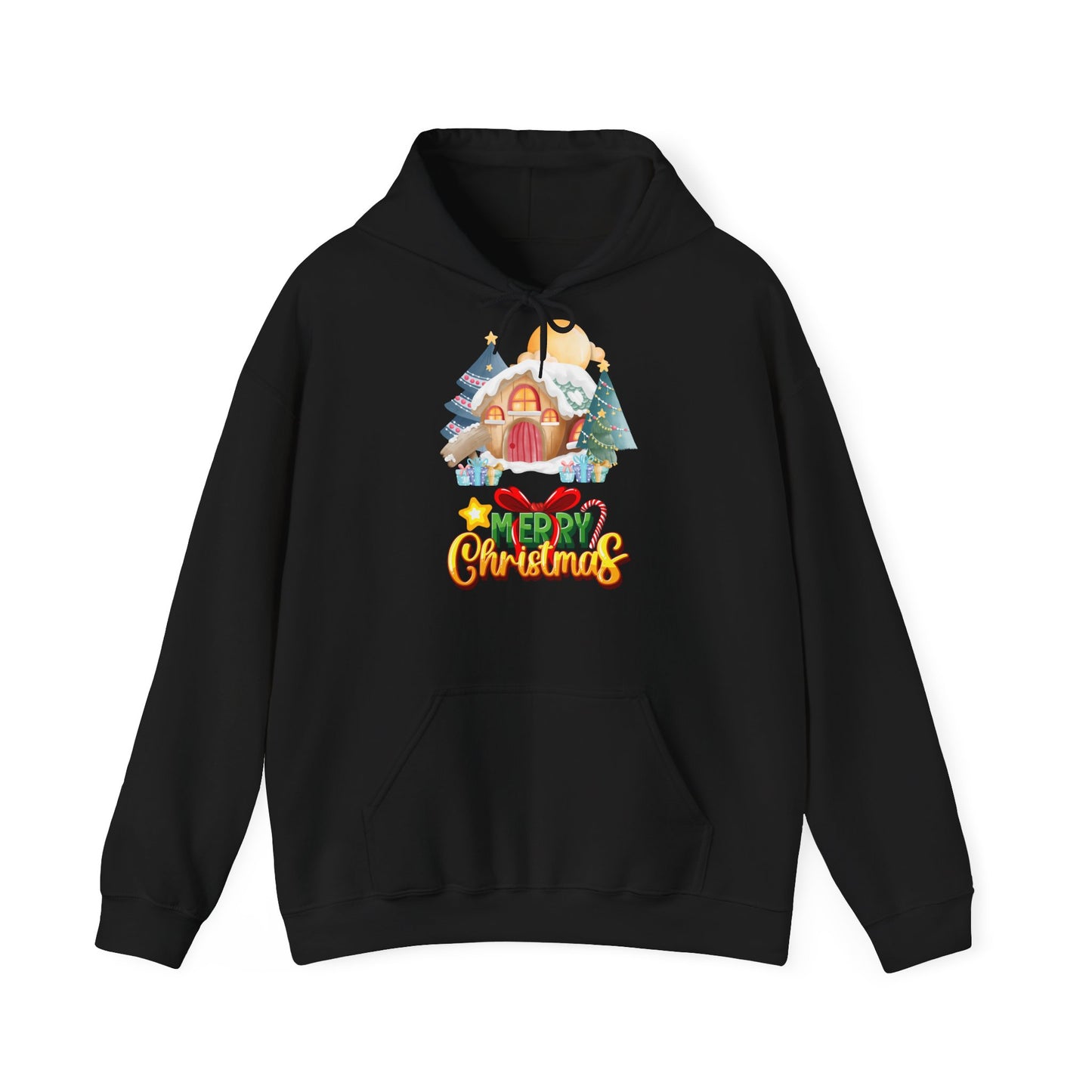 Merry Christmas Hoodie Winterhaus & Tannenbaum Unisex
