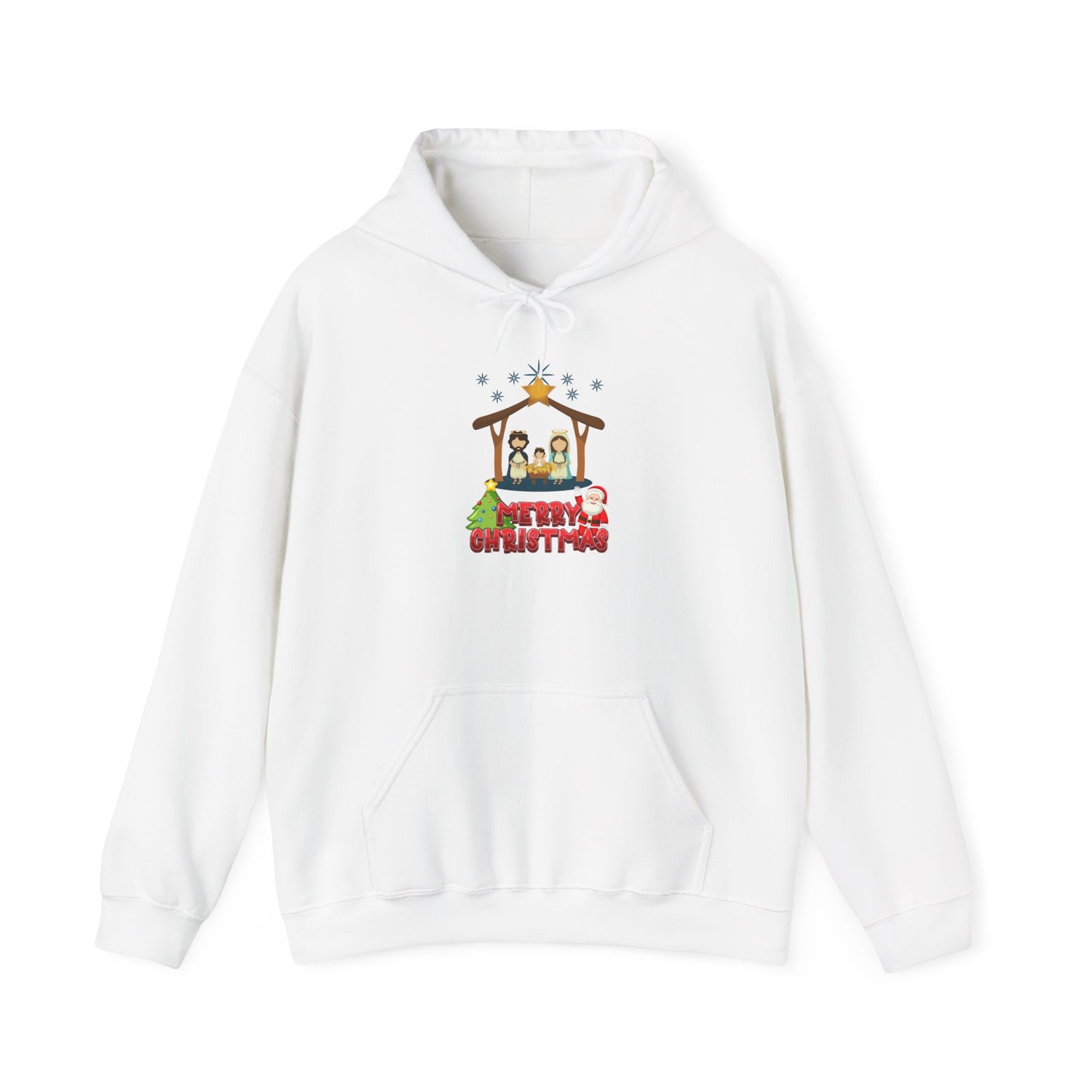 Merry Christmas Nativity Hoodie Holy Family Unisex Premium
