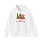 Merry Christmas Hoodie Rentier & Weihnachtsbaum Unisex