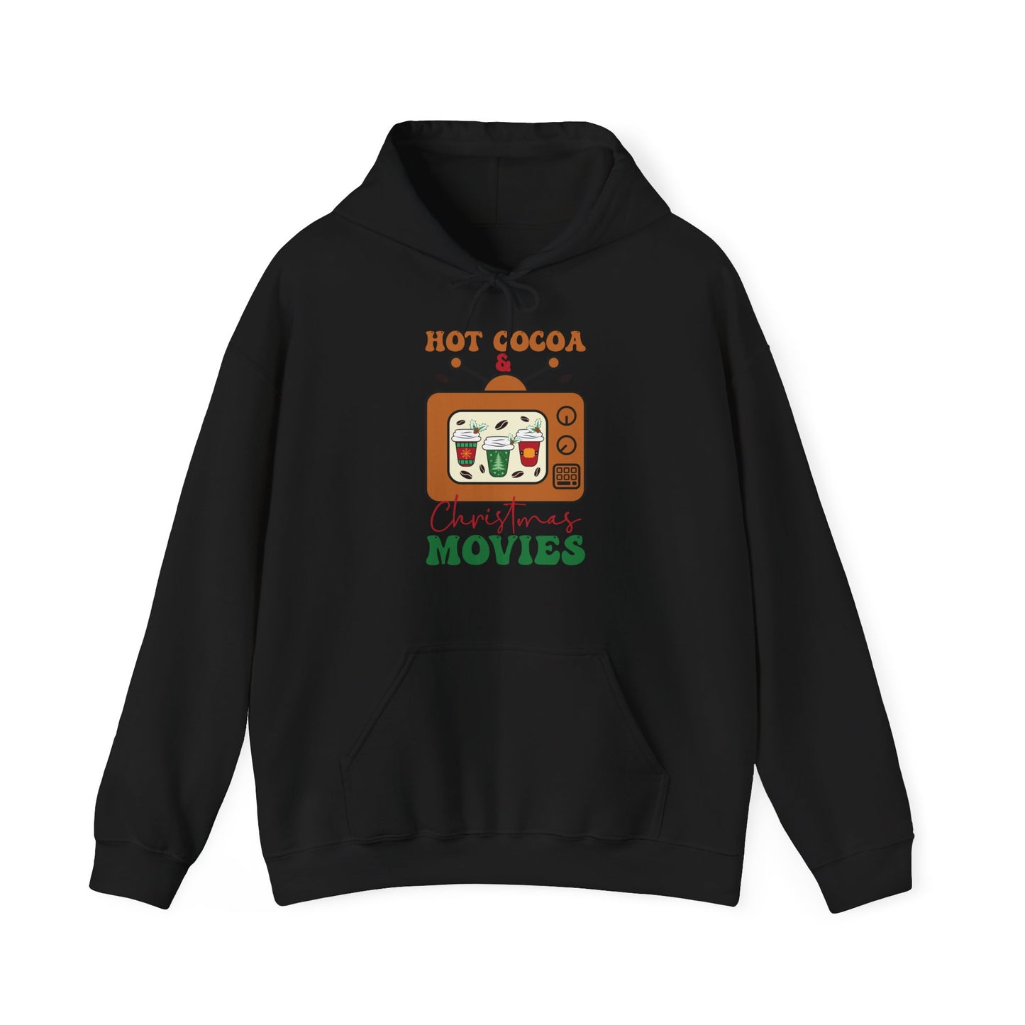 Hot Cocoa Christmas Movies Sweatshirt – Winter Weihnachten Hoodie