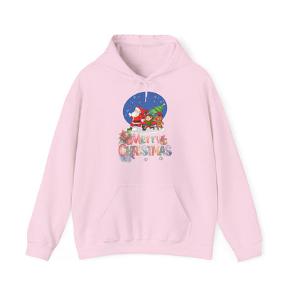 Merry Christmas Hoodie Santa & Elf Unisex