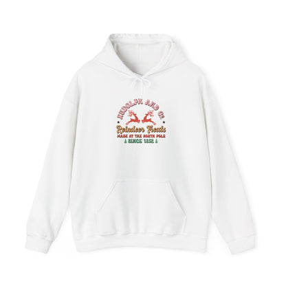 Rudolph & Co Reindeer Treats Retro Weihnachten Hoodie Unisex