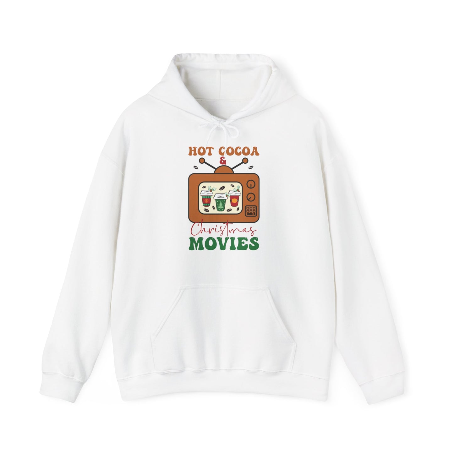 Hot Cocoa Christmas Movies Sweatshirt – Winter Weihnachten Hoodie