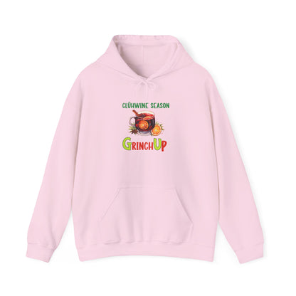 Glühwine Season Grinch Up Weihnachten Hoodie Unisex