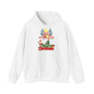 Merry Christmas Hoodie Unisex Santa Candy House Design