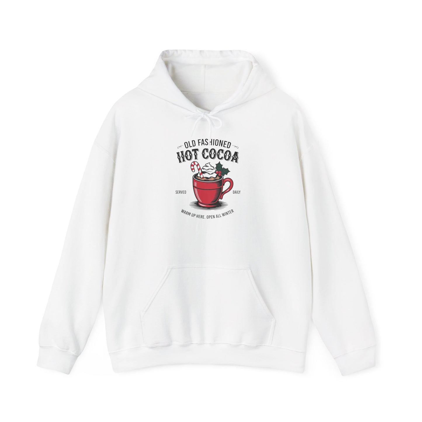 Old Fashioned Hot Cocoa Weihnachten Hoodie Unisex Christmas Pullover