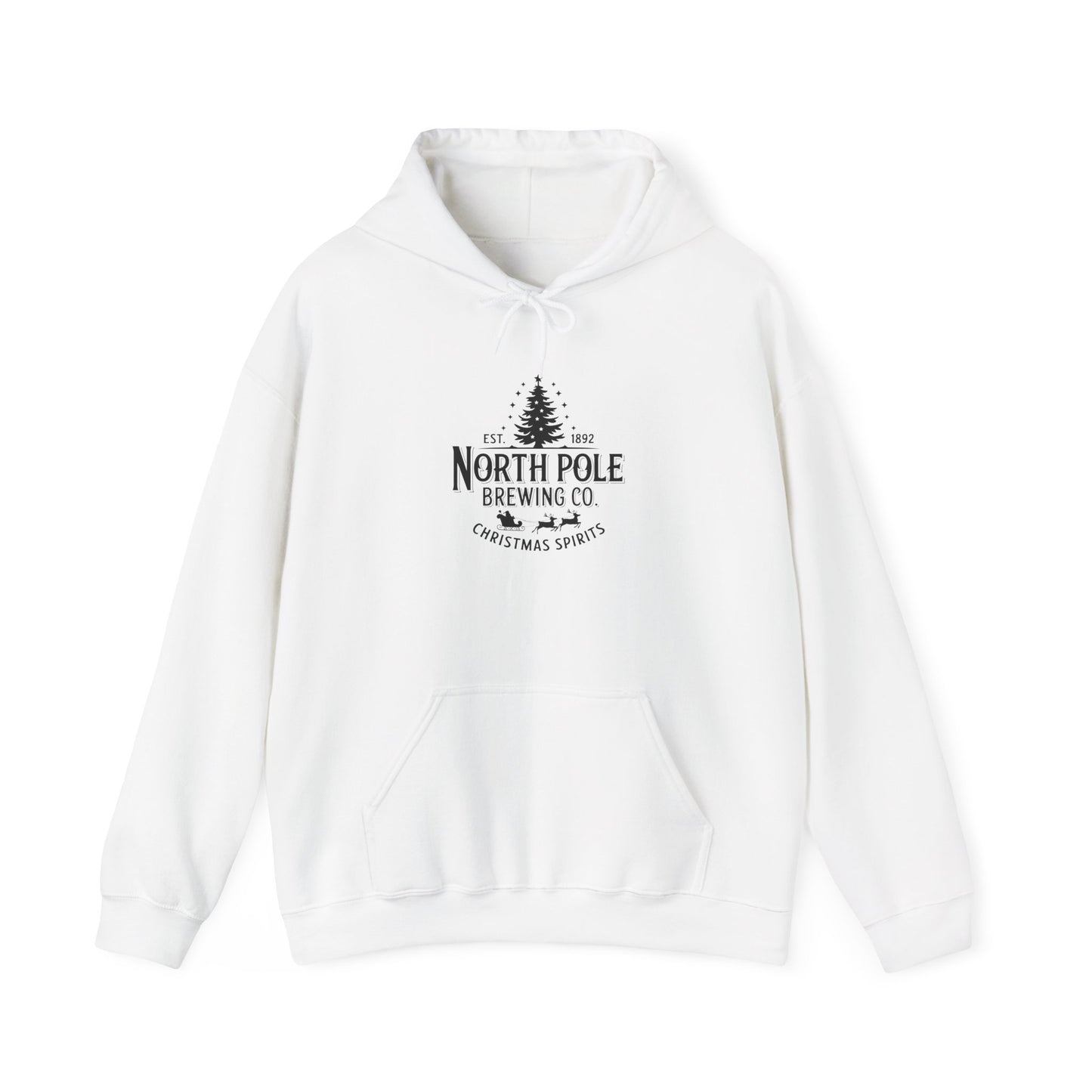 North Pole Brewing Co Weihnachten Hoodie Unisex Christmas Pullover