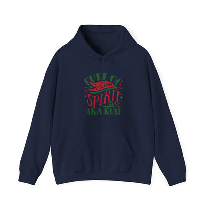 Full of Holiday Spirit Hoodie Sweatshirt – Lustiger Christmas Pullover