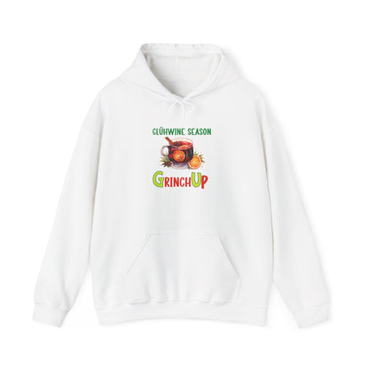 Glühwine Season Grinch Up Weihnachten Hoodie Unisex