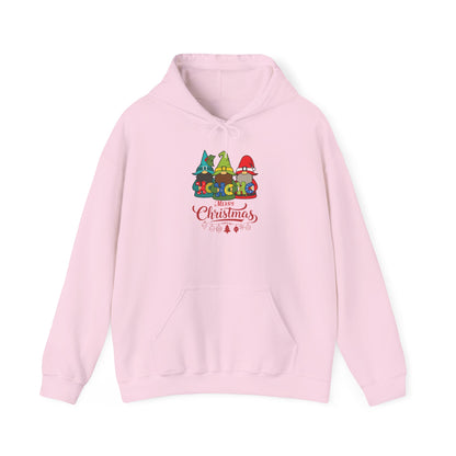 Ho Ho Ho Weihnachten Hoodie mit Wichtel Motiv Unisex