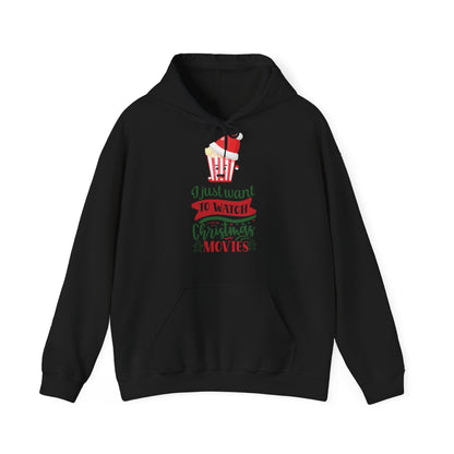 I Just Want To Watch Christmas Movies Hoodie Sweatshirt – Winter Pullover