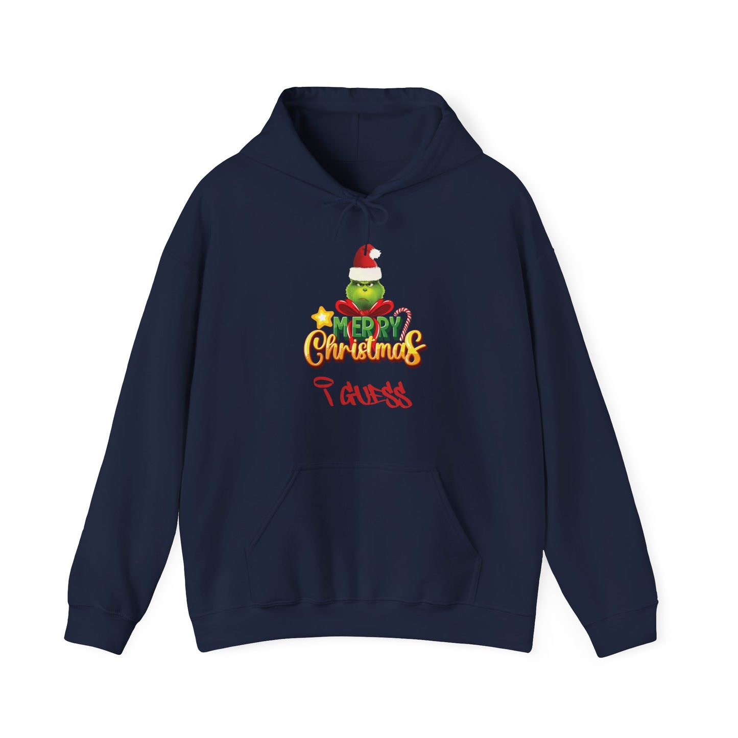 Merry Christmas I Guess Hoodie Sweatshirt – Lustiger Grinch Pullover