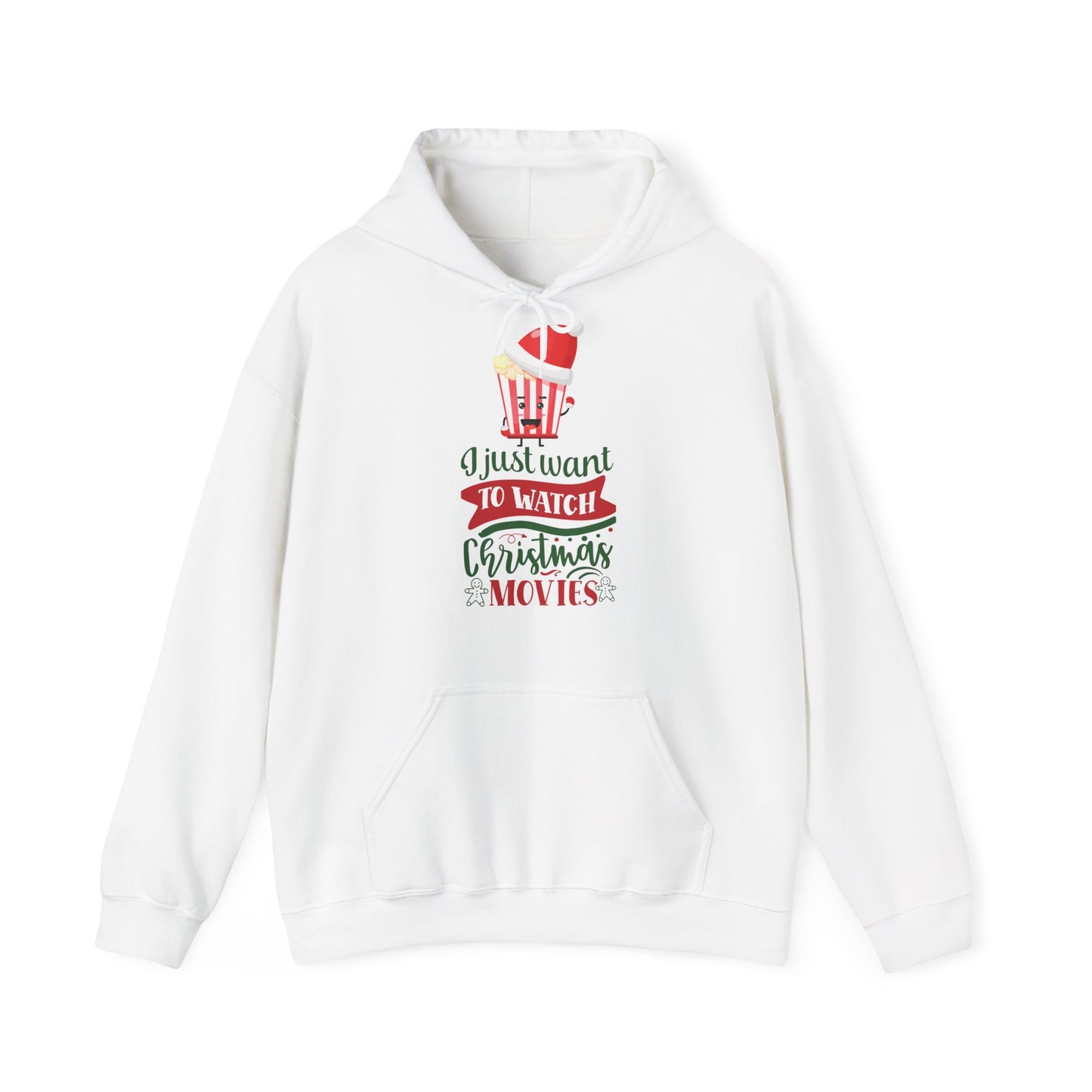 I Just Want To Watch Christmas Movies Hoodie Sweatshirt – Winter Pullover